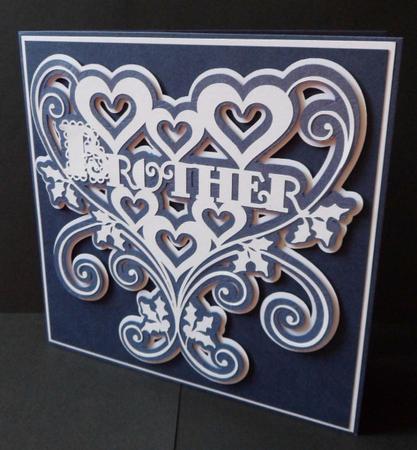 Swirly Scalloped Layered Brother Topper by Anna Stretton
