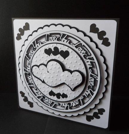 Love You Card by Anna Stretton