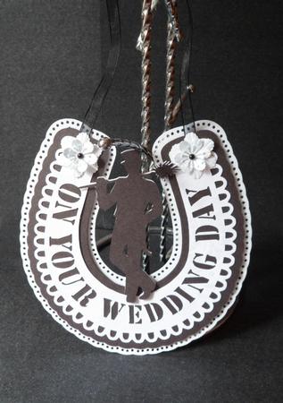 Bridal Horseshoe with Lucky Sweep multi formats by Anna Stretton