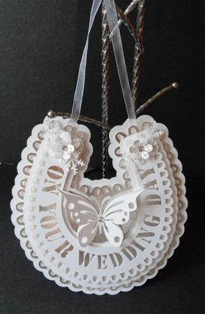 Brides Horseshoe with Butterfly Centre File by Anna Stretton