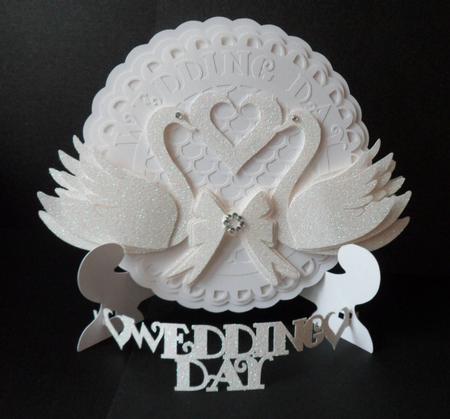 Wedding 3 Platestand & Box by Anna Stretton