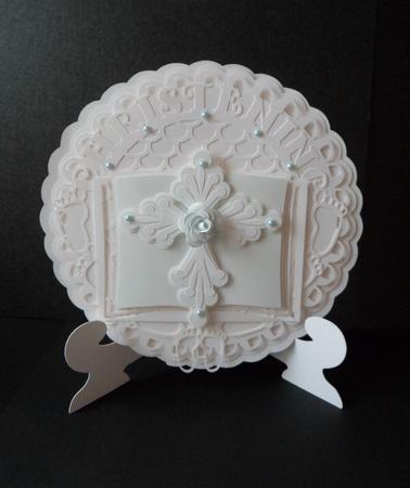 Christening Platestand & Box by Anna Stretton