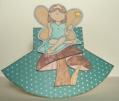 Fairy Doodles Digital Stamp by Anna Stretton