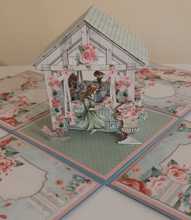 Lazy Days of Summer Exploding Box Surprise Kit by Annatjie van Wyk