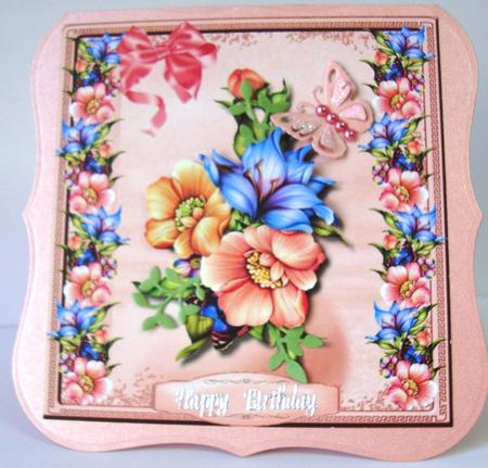 Beautiful 8x8 Flora Flowers by Annatjie van Wyk