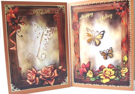 Vintage Romantic Frames by Annatjie van Wyk