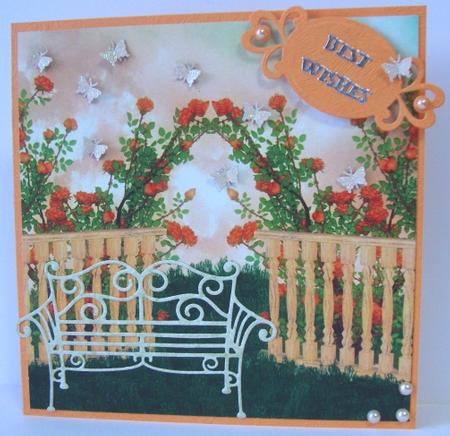 Rose Arch Quadro Petal Corner Stacker by Annatjie van Wyk