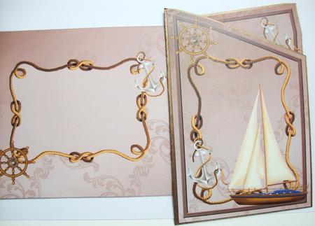 Sailing Funky Card Kit by Annatjie van Wyk