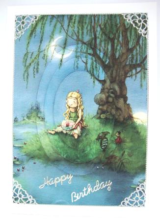 Little Elf Princess Oval Pyramid by Annatjie van Wyk