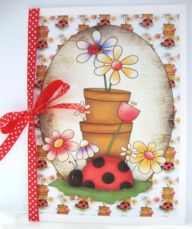 Cute Ladybird Topper by Annatjie van Wyk