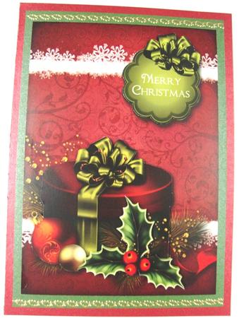 Cranberry & Moss Christmas Gift Box by Annatjie van Wyk