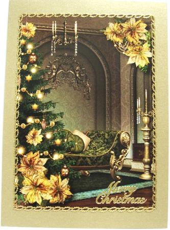 2 Golden Christmas Toppers by Annatjie van Wyk
