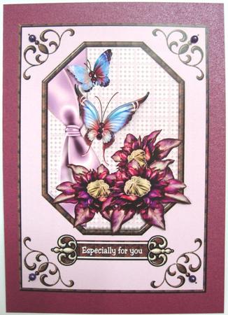 Flowers& Butterflies by Annatjie van Wyk