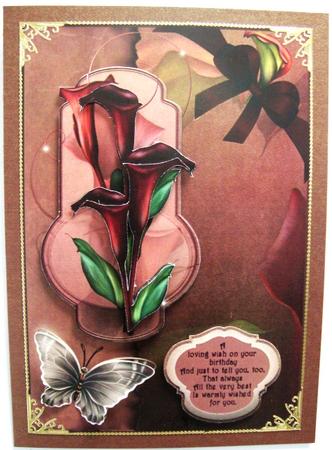 Calla Lillies and Birthday Wishes by Annatjie van Wyk