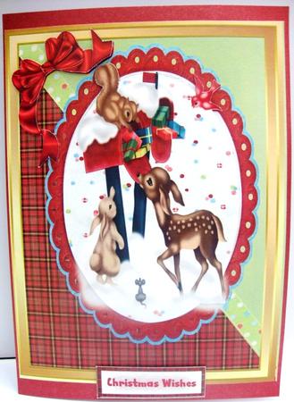 Lovely Christmas Scene by Annatjie van Wyk