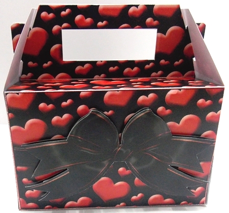 Gable-top Box - Valentine Hearts 3 by Annatjie van Wyk