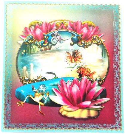 Holiday Greetings Card Front by Annatjie van Wyk