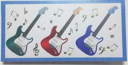 Money Wallet- Guitars by Annatjie van Wyk