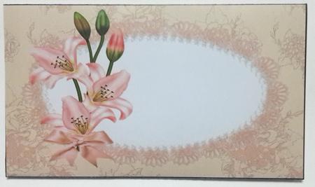 Moneywallet Thanks in Pink by Annatjie van Wyk