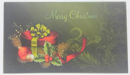 Christmas Decorations Money/gift Voucher Wallet by Annatjie van Wyk