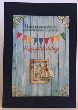 Wood Panel Backing Paper 7 by Anne Sutherland