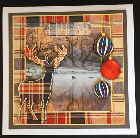 Tartan Christmas 8 by Anne Sutherland