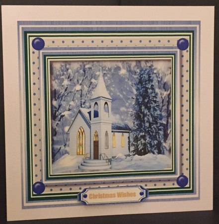 Beautiful Winters Church by Anne Sutherland