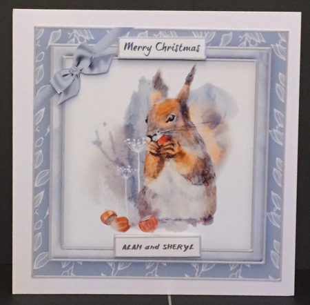 Forest Folk Card Front 6 by Anne Sutherland