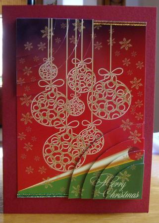 5x7 Duo-corner Pyramid Christmas by Anne Sutherland