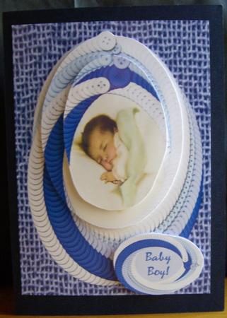 Cute as a Button! Baby Boy! by Anne Sutherland