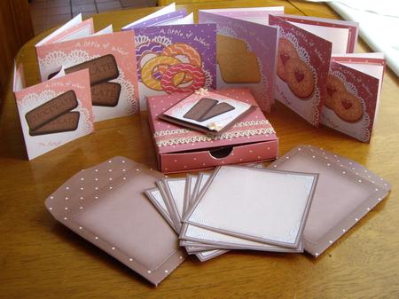 3D Top Drawer Biscuits Notelet Cards Bumper Kit by Anne Sutherland