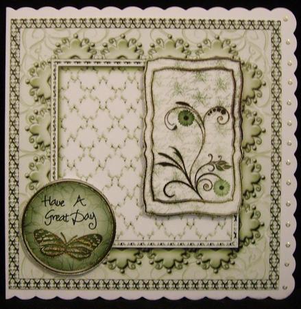 Dream Blank Square Topper 10 by Anne Sutherland