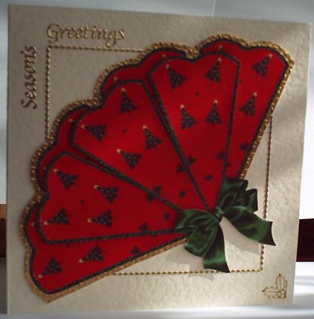 Christmas Fan 2 by Anne Hartland