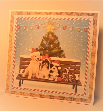 CHRISTMAS FRIENDS 6x6 by Anne Jackson