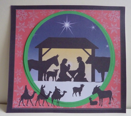 Nativity Scene 4 by Anne Jackson