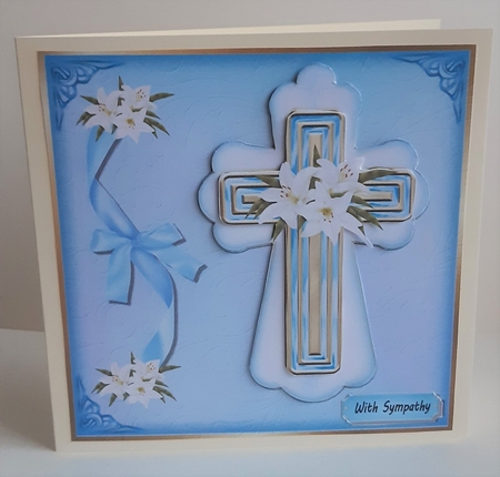 Double Cross with Lilies Mini Kit  by Anne Jackson