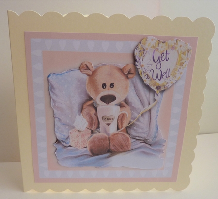 Get Well Soon Teddy by Anne Jackson
