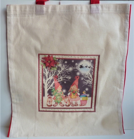 Christmas gnomes & friends decoupage mini kit by Anne Jackson