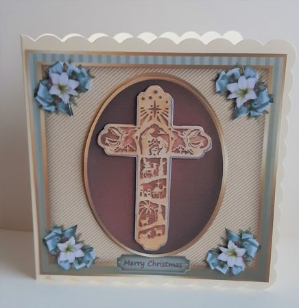 Christmas Cross Mini Kit by Anne Jackson