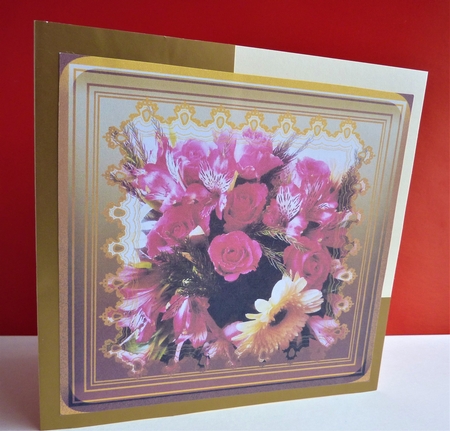 Large Floral Topper for Various Occasions 2 by Anne Jackson