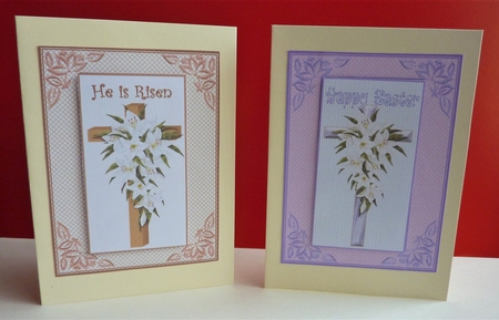 JOYOUS EASTER ULTRA QUICK CHRISTIAN TOPPERS  by Anne Jackson