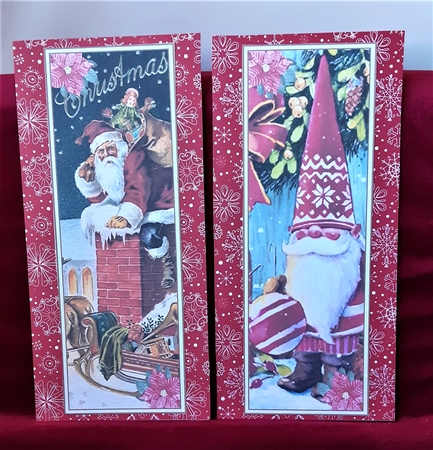 Christmas Vintage 4 x Bookmarks 4 by Anne Jackson