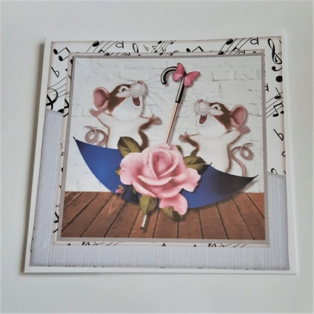 Cute Mice Birthday by Anne Jackson