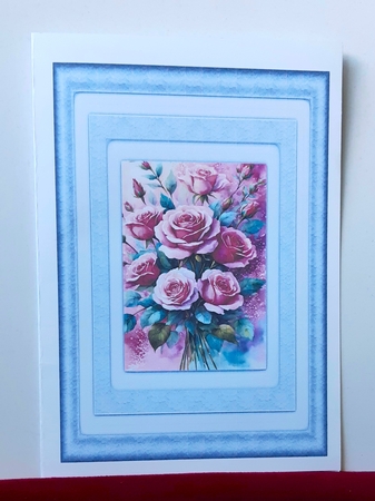 Lace Glass A5 Frames-Easter Morn by Anne Jackson