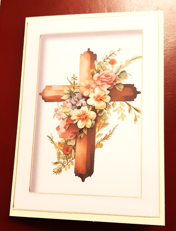 Easter Floral Cross Bumper Kit by Anne Jackson