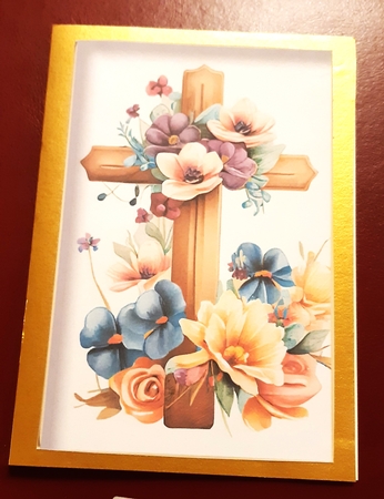 Easter Floral Cross Bumper Kit by Anne Jackson