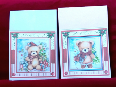 8x8 Mini Kit, Gorgeous Christmas Teddy  by Anne Jackson