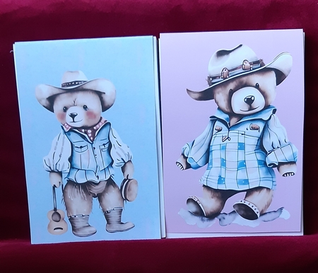 Cowboy Teddy Bears by Anne Jackson