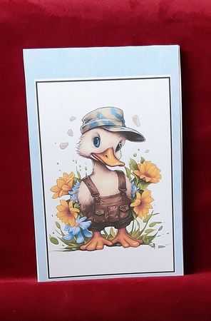 2024 calendar Ducky Daffs 2 by Anne Jackson