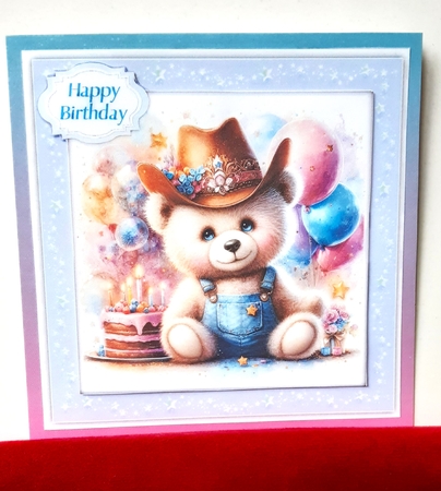 8x8 Mini Kit, Teds New Cowboy Hat  by Anne Jackson